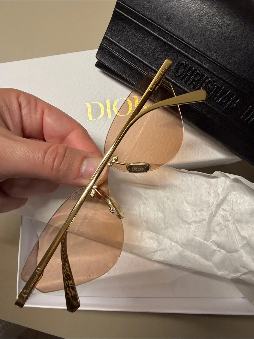 Dior CDior B5U 57MM Cat-Eye Sunglasses - Picture 9 of 10